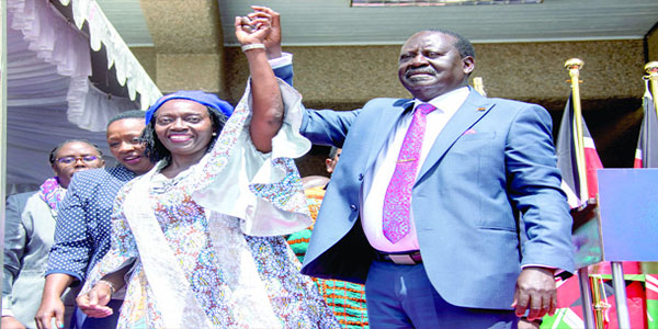 MARTHA KARUA It Is! RAILA Finally Settles On The Iron Lady As His ...